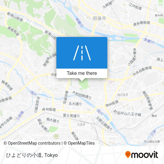 ひよどりの小道 map