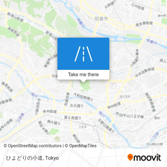ひよどりの小道 map