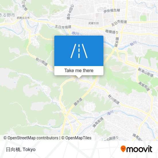 日向橋 map