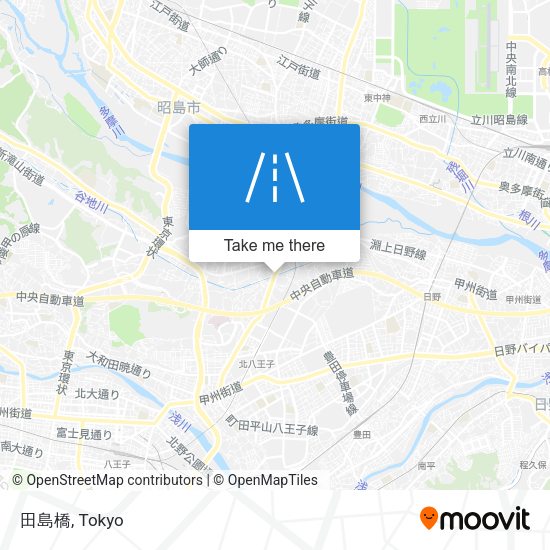 田島橋 map