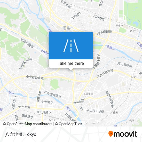 八方地橋 map