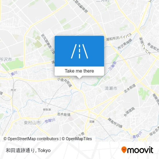 和田遺跡通り map