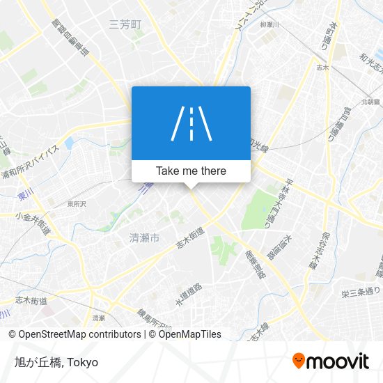 旭が丘橋 map