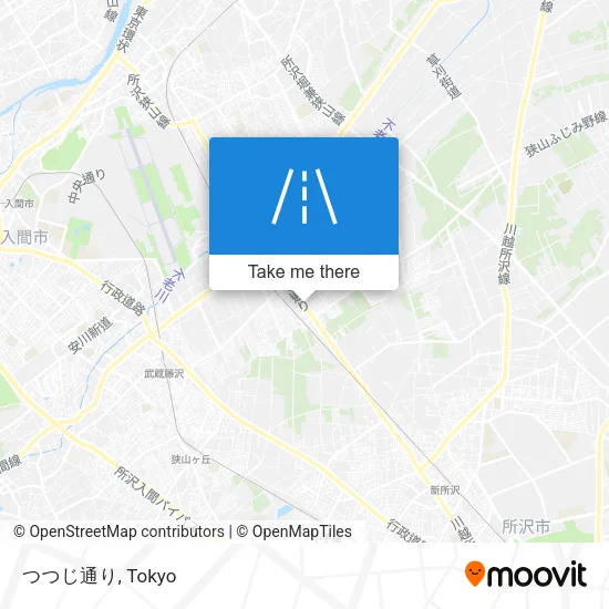つつじ通り map