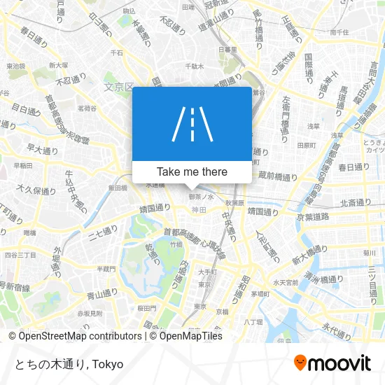 とちの木通り map