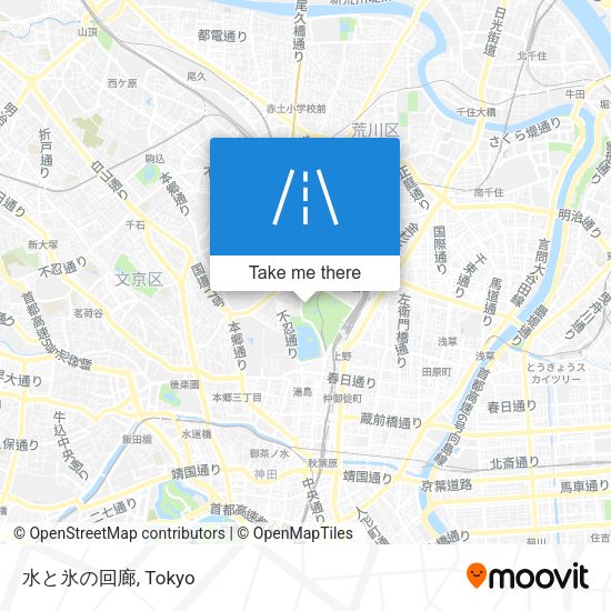 水と氷の回廊 map