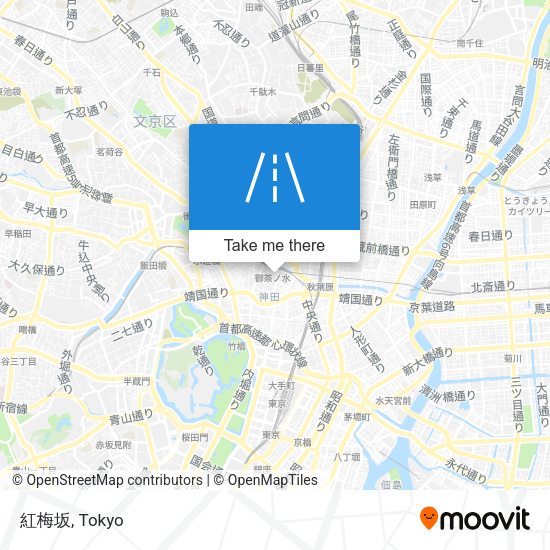 紅梅坂 map