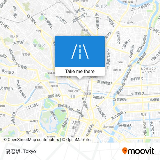 妻恋坂 map