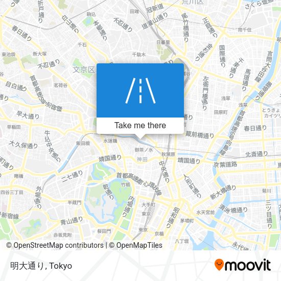 明大通り map