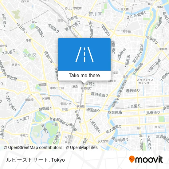 ルビーストリート map