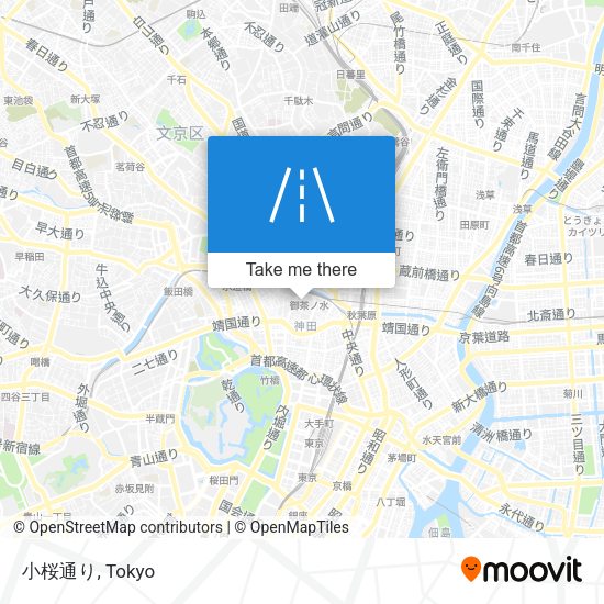 小桜通り map