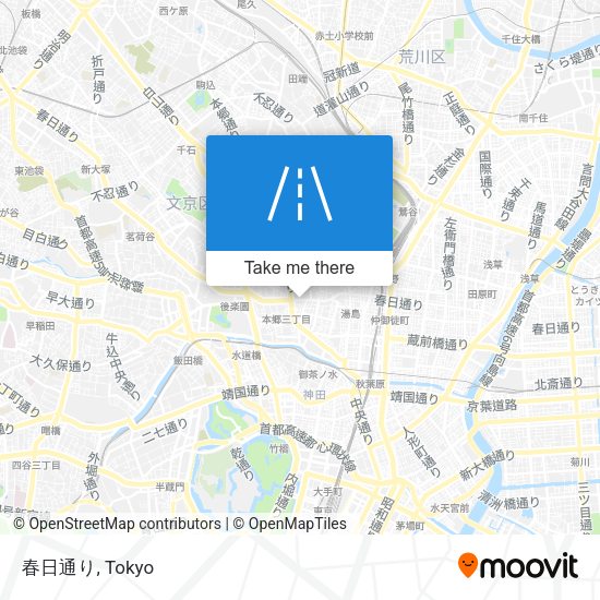 春日通り map