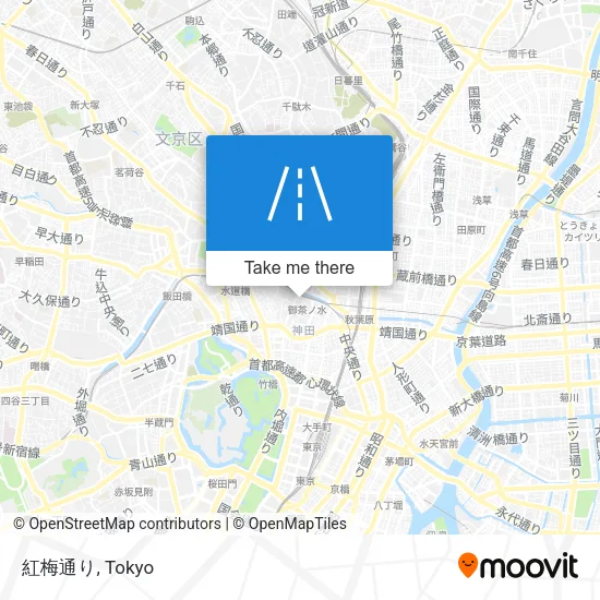 紅梅通り map