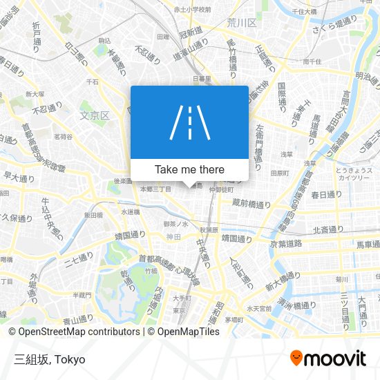 三組坂 map