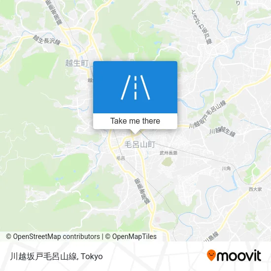 川越坂戸毛呂山線 map
