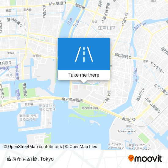 葛西かもめ橋 map