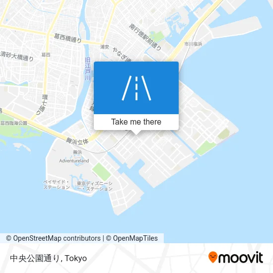 中央公園通り map
