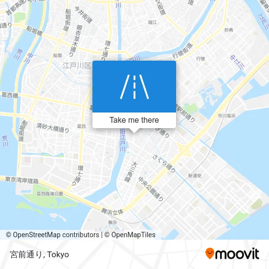 宮前通り map
