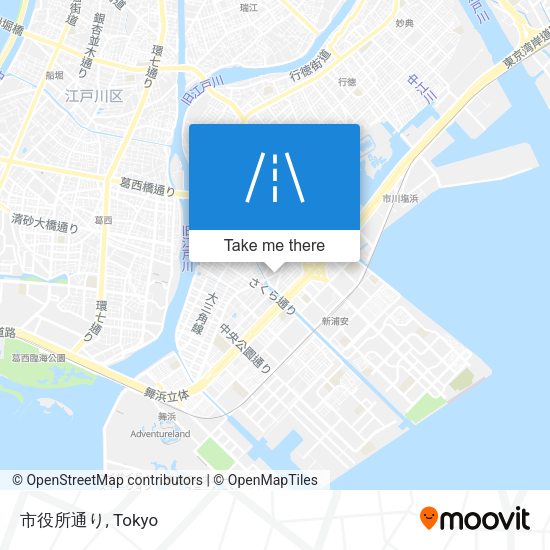 市役所通り map
