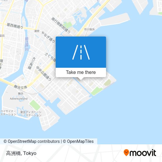 高洲橋 map