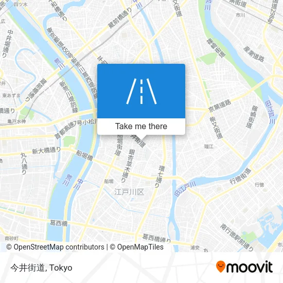 今井街道 map