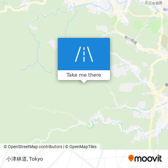 小津林道 map