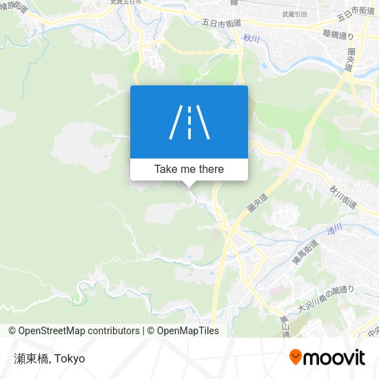 瀬東橋 map