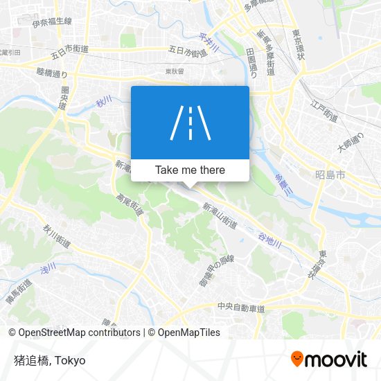 猪追橋 map