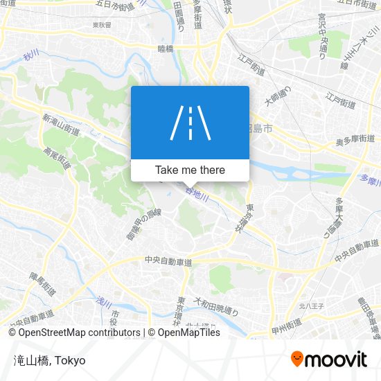 滝山橋 map