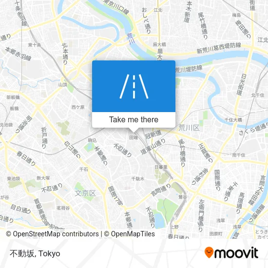 不動坂 map