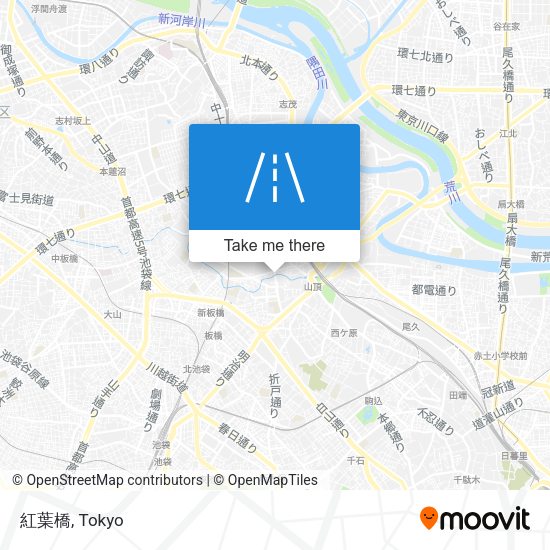 紅葉橋 map