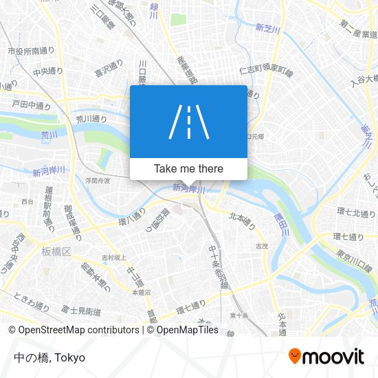 中の橋 map
