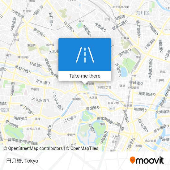 円月橋 map