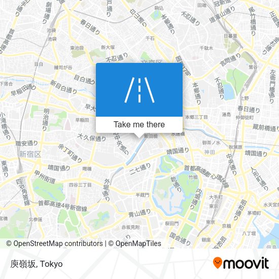 庾嶺坂 map