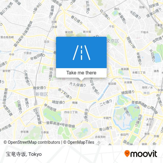 宝竜寺坂 map