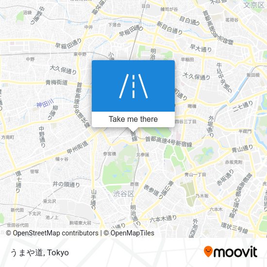 うまや道 map