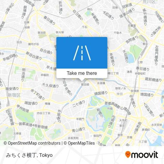 みちくさ横丁 map