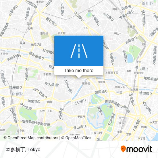 本多横丁 map