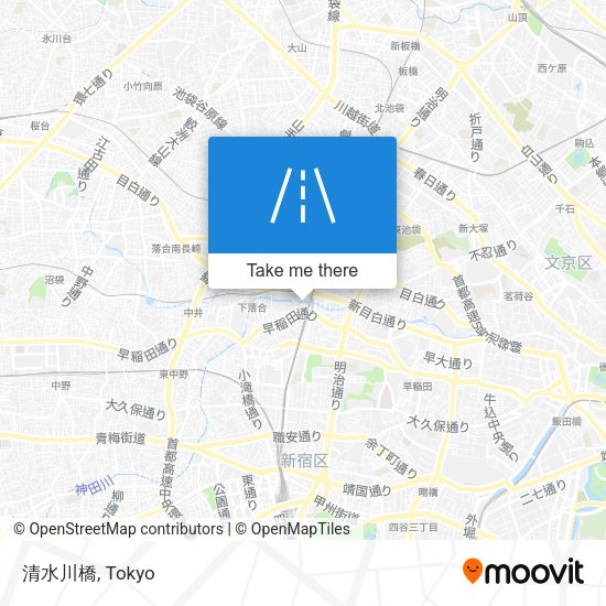 清水川橋 map