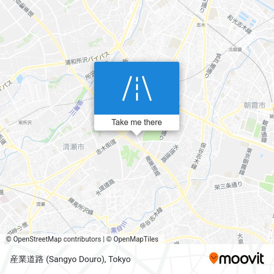 産業道路 (Sangyo Douro) map