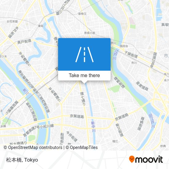 松本橋 map