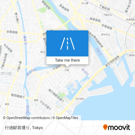 行徳駅前通り map