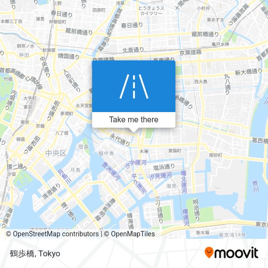 鶴歩橋 map