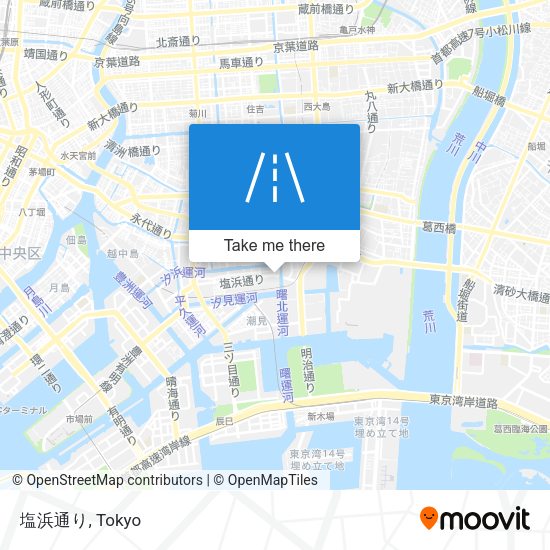 塩浜通り map