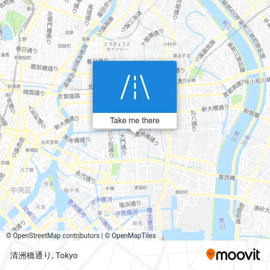 Kiyosu Bridge Street map