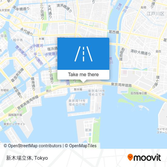 新木場立体 map