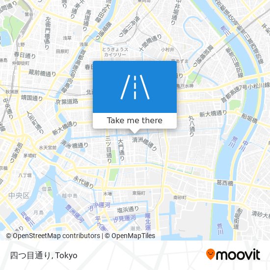 How To Get To 四つ目通り In 江東区 By Metro Or Bus Moovit