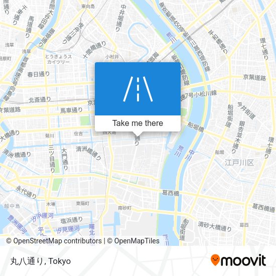丸八通り map