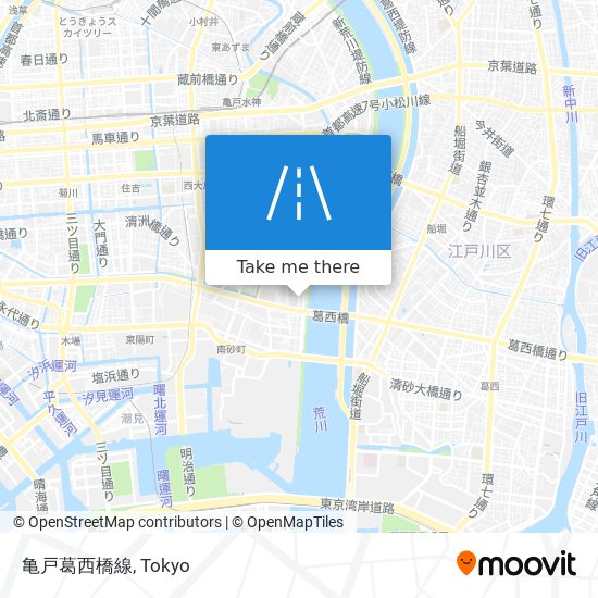 亀戸葛西橋線 map