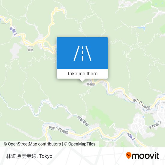 林道勝雲寺線 map